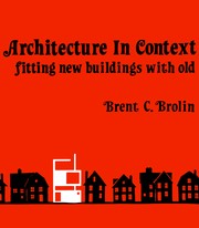 Architecture in Context by Brent Brolin