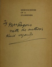 Reminiscences of a stammerer by Benjamin Beasley
