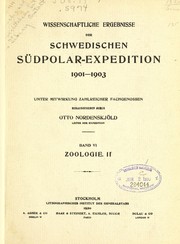 Cover of: Wissenchaftliche ergebnisse der Schwedischen südpolar-expedition 1901-1903