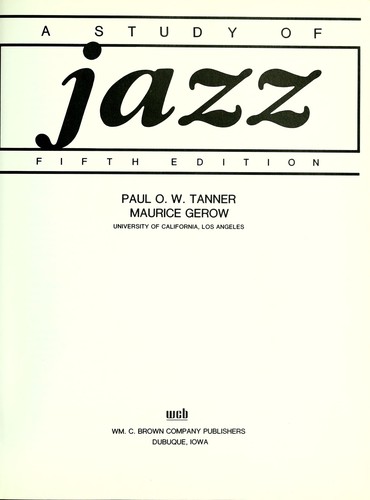 A study of jazz