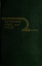 Cover of: Networks, lines, and fields.
