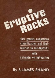 Cover of: Eruptive rocks by S. James Shand