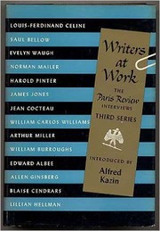 Cover of: Writers At Work, Third Series: The Paris Review Interviews