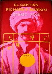 Cover of: El Capitan Richard F.Burton