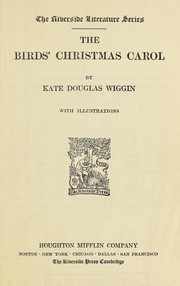 Cover of: The Birds' Christmas Carol by Kate Douglas Smith Wiggin