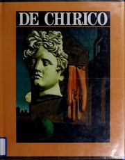 Cover of: De Chirico