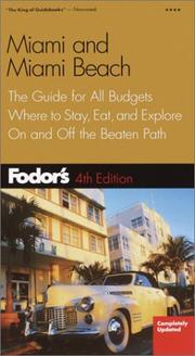 Fodor's Miami and Miami Beach