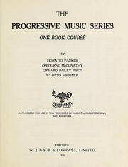 Cover of: The progressive music series