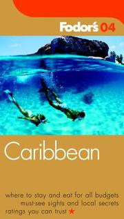 Cover of: Fodor's Caribbean 2004 by Fodor's