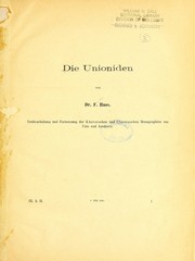 Cover of: Die Unioniden