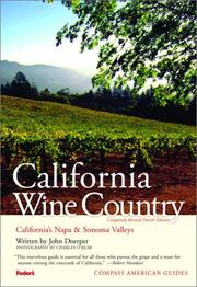 Cover of: Compass American Guides: California Wine Country, 4th Edition (Compass American Guides)
