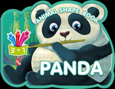 Animal Shape Book - Panda by PTS Edar