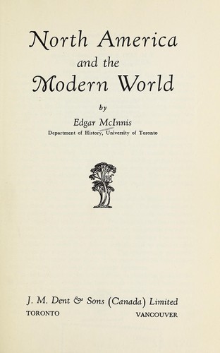 North America and the modern world.
