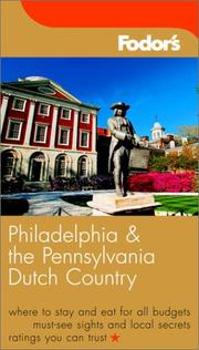 Philadelphia & the Pennsylvania Dutch Country