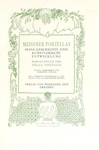 Meissner Porzellan