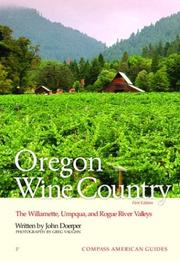 Cover of: Compass American Guides: Oregon Wine Country, 1st Edition (Compass American Guides)