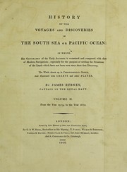 Cover of: History of the voyages and discoveries in the South Sea or Pacific Ocean ... in chronological order