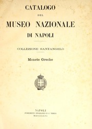 Cover of: Catalogo del Museo nazionale di Napoli.: Collezione Santangelo ...