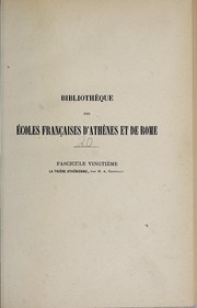 Cover of: La trière athénienne: étude d'archéologie navale