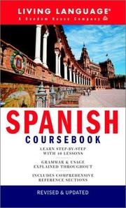 Cover of: Spanish Coursebook: Basic-Intermediate (LL(R) Complete Basic Courses)