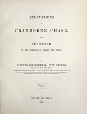 Cover of: Excavations in Cranborne Chase, near Rushmore, on the borders of Dorset and Wilts.