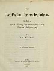 Cover of: ℗♭ber das Pollen der Asclepiadeen: Ein Beitrag zur Aufl℗♭¿sung der anormalieen in der Pflanzen-befruchtung
