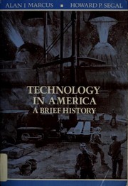 Cover of: Technology in America: a brief history