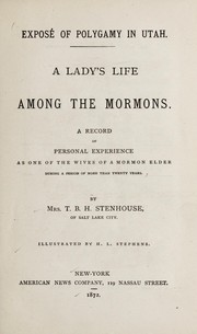 Cover of: Exposé of polygamy in Utah