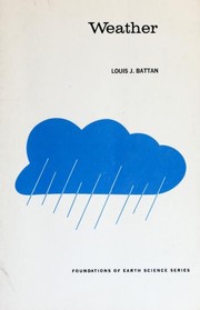 Cover of: Weather by Louis J. Battan
