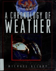 Cover of: A chronology of weather