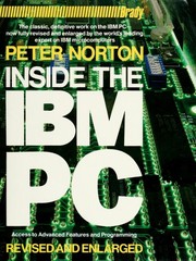Cover of: Inside the IBM PC by Peter Norton