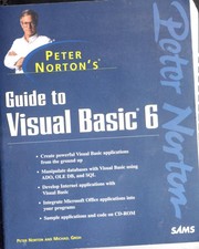 Peter Norton's guide to Visual Basic 6 by Peter Norton