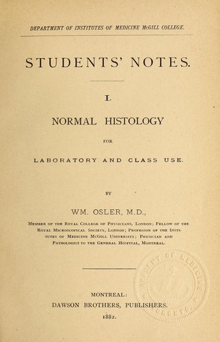 Students’ notes