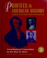 Profiles in American history by Joyce Moss, George Wilson