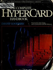 The complete HyperCard handbook by Danny Goodman