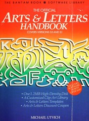 Cover of: The official Arts & letters handbook by Michael Utvich