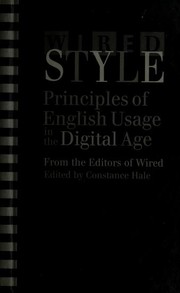 Cover of: Wired Style: Principles of English Usage in the Digital Age