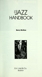 Cover of: The jazz handbook