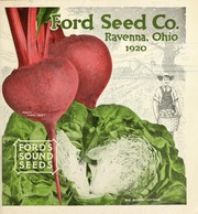 Cover of: Ford's sound seeds: 1920