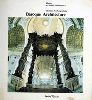 Baroque Architecture by Christian Norberg-Schulz