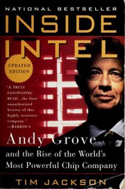 Cover of: Inside Intel: Andy Grove and the rise of the world's most powerful chip company