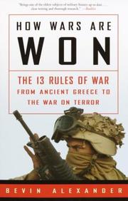 Cover of: How Wars Are Won