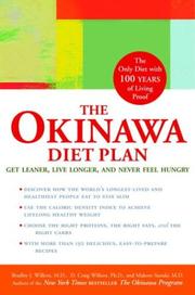 Cover of: The Okinawa Diet Plan by Bradley J. Willcox, D. Craig Willcox