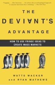 Cover of: The deviant's advantage