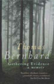 Memoirs by Thomas Bernhard
