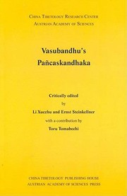 Cover of: Vasubandhus Pacaskandhaka