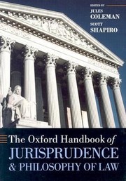 Cover of: The Oxford Handbook Of Jurisprudence And Philosophy Of Law