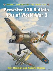 Brewster F2a Buffalo Aces Of World War 2 by Andrew Thomas