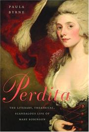 Cover of: Perdita by Paula Byrne
