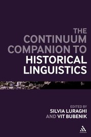 Cover of: Continuum Companion To Historical Linguistics